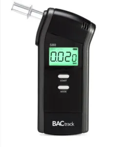 Așa cum se arată breathalyzer