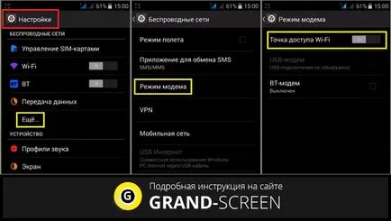 Smartphone-ul ca modem