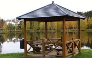Gazebo pe parcelele de grădină Gazebo pe parcelele de grădină