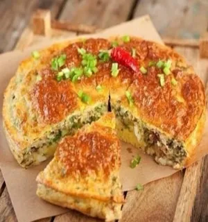 Pie în maioneză cu cartofi Pie în maioneză cu cartofi