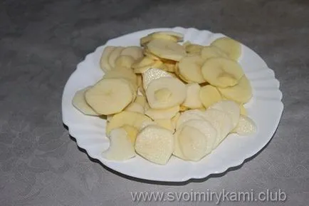 Pie în maioneză cu cartofi Pie în maioneză cu cartofi