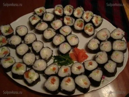 Cum de a face sushi și role
