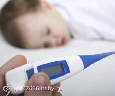 Cum de a reduce temperatura copilului până la un an