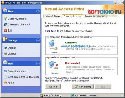 Adaptor USB WiFi ca un punct de acces