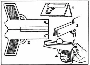 Cum sa faci un pistol de jucărie Cum sa faci un pistol de jucărie