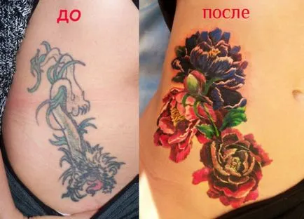 Cum și ce pentru a elimina un tatuaj