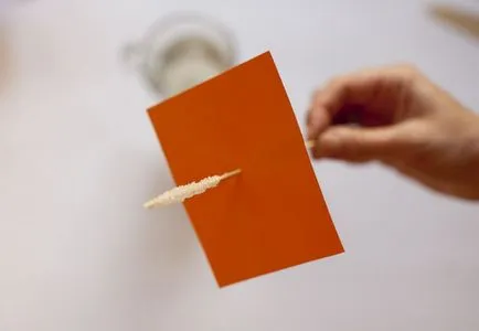 Cum să crească cristale de zahăr pe un stick - este distractiv