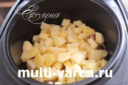 Pulpe de pui cu cartofi in multivarka Pulpe de pui cu cartofi in multivarka