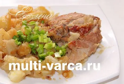 Pulpe de pui cu cartofi in multivarka Pulpe de pui cu cartofi in multivarka