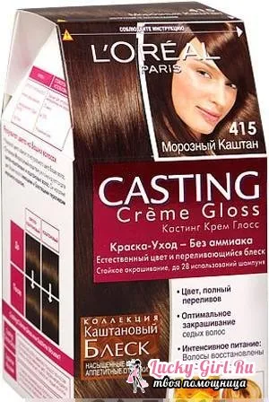 Casting culoarea părului Maro Casting culoarea părului Maro