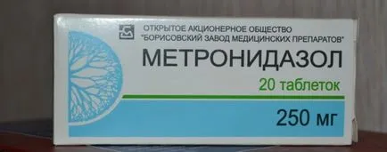 Ce ia metronidazol
