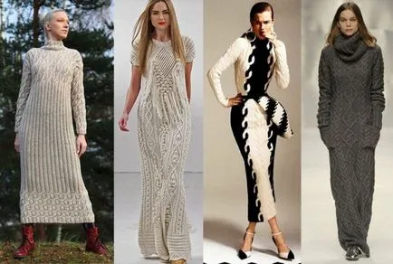 Ce rochie tricotate