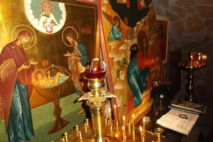 Rugăciunea în mănăstire Rugăciunea în mănăstire