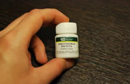 tablete Niacin pentru care