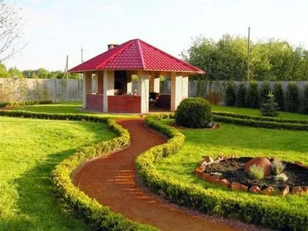 Gazebo pe parcelele de grădină Gazebo pe parcelele de grădină