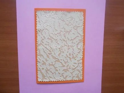 Carte poștală cu mâinile lor de la Quilling Carte poștală cu mâinile lor de la Quilling