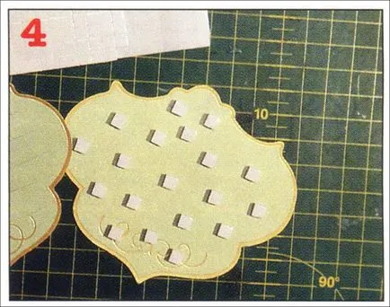 Carte poștală cu mâinile lor de la Quilling