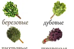 Cum mătură aburit pentru o baie, ia în considerare toate opțiunile