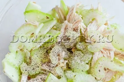 Salata de pui și țelină Salata de pui și țelină