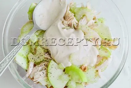 Salata de pui și țelină Salata de pui și țelină