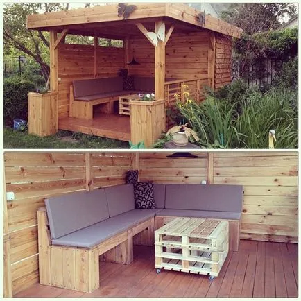 Gazebo pe parcelele de grădină Gazebo pe parcelele de grădină