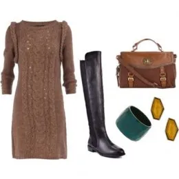 Ce rochie tricotate