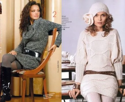 Ce rochie tricotate