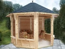 Gazebo pe parcelele de grădină Gazebo pe parcelele de grădină
