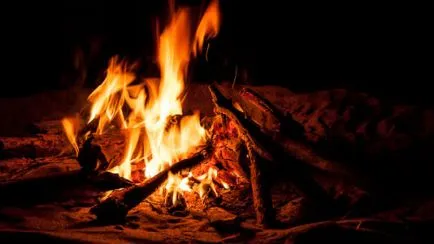 Foc într-un vis ce
