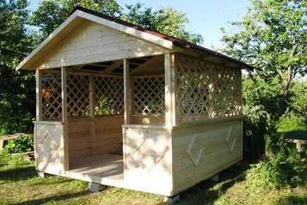Gazebo pe parcelele de grădină Gazebo pe parcelele de grădină