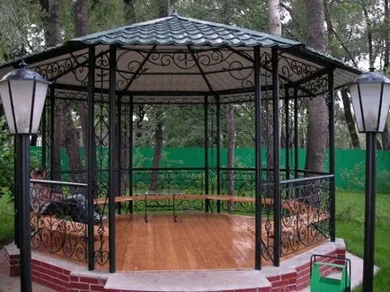 Gazebo pe parcelele de grădină Gazebo pe parcelele de grădină