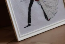 metrici de nunta Cross Stitch