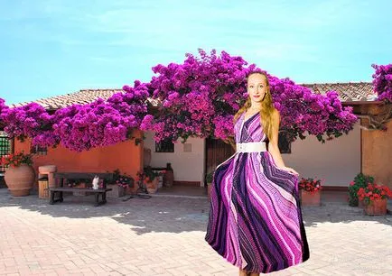 rochie stil grecesc, cu propriile lor mâini