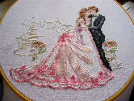 metrici de nunta Cross Stitch