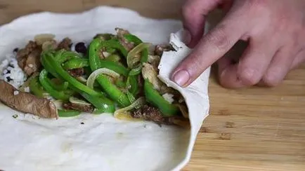 Ca burrito folie (burrito) Cum să-și încheie un burrito