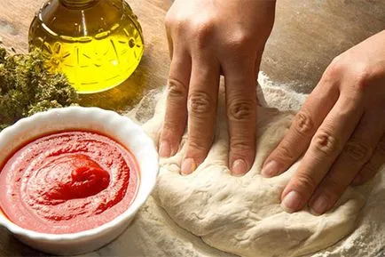 aluat de pizza cum să gătească