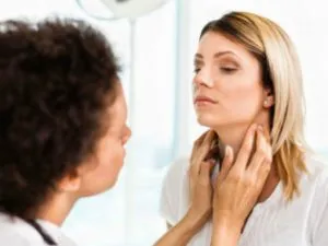 În cazul în care glanda tiroidă este redusă