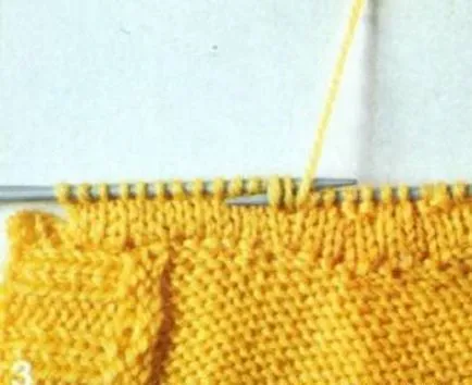 Cum să tricot gulere spițe
