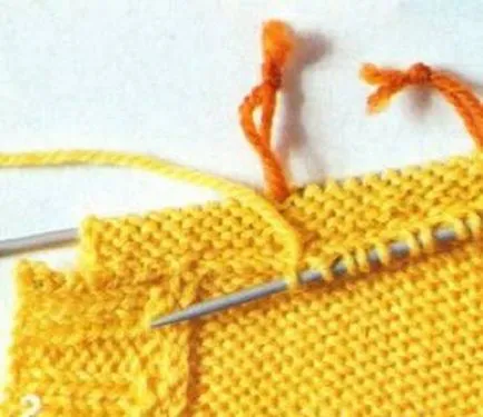 Cum să tricot gulere spițe