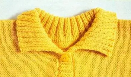 Cum să tricot gulere spițe
