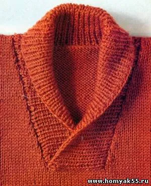 Cum să tricot gulere spițe