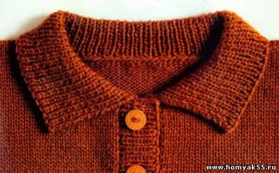 Cum să tricot gulere spițe