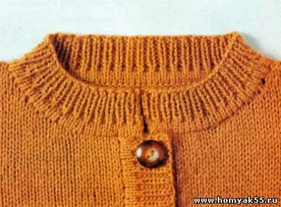 Cum să tricot gulere spițe