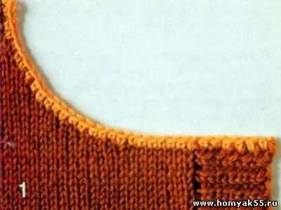 Cum să tricot gulere spițe