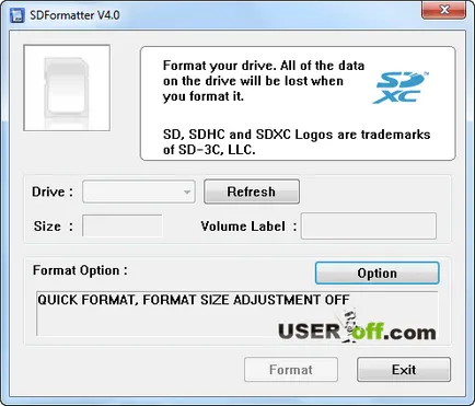 Cum sa format flash card