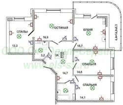 Înlocuirea cablarea într-un apartament costuri
