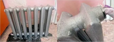 Înlocuirea radiatorului cu mâinile