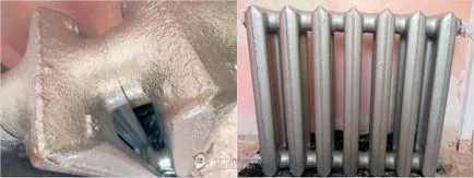 Înlocuirea radiatorului cu mâinile