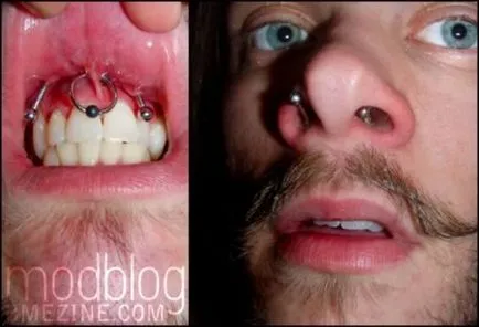 10 cele mai extreme piercing orale și modificări ale corpului (corp) 10 cele mai extreme piercing orale și modificări ale corpului