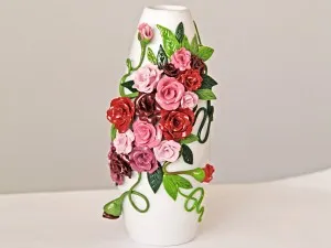 20 idei de design vaze de flori - realizate manual, cursuri de master cu fotografii de pe goldenhands (lor) 20 idei de design vaze de flori - realizate manual, cursuri de master cu fotografii de pe goldenhands